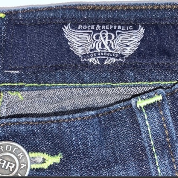 Rock and Republic Jeans Sz 27 - Picture 5 of 8
